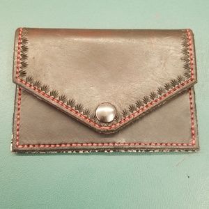 Hand made leather wallet